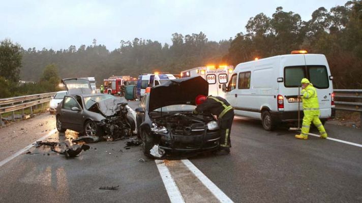 20 muertos en accidentes de tráfico