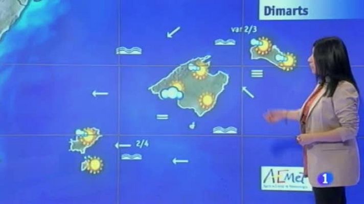 Informatiu Balear - El temps a les Illes Balears - 08/04/14