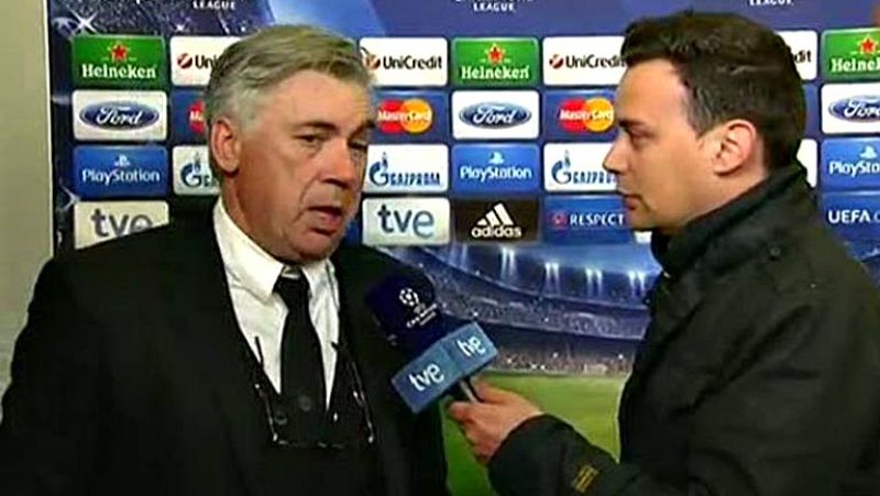 El entrenador del Real Madrid, Carlo Ancelotti, se mostró muy  crítico con sus jugadores y reconoció que "regalaron mucho" al  Borussia Dortmund en el partido de vuelta de los cuartos de final de  la 'Champions', que se saldó con triunfo para los ger
