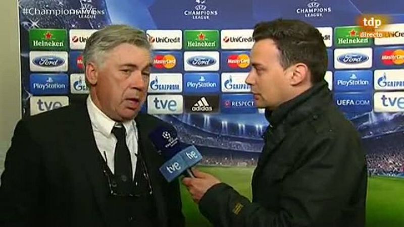 El entrenador del Real Madrid, Carlo Ancelotti, se mostró muy  crítico con sus jugadores y reconoció que "regalaron mucho" al  Borussia Dortmund en el partido de vuelta de los cuartos de final de  la 'Champions', que se saldó con triunfo para los ger