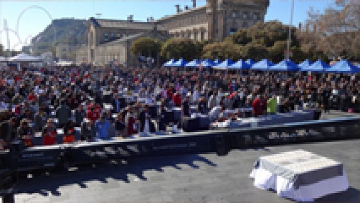 El macrocasting con 500 personas