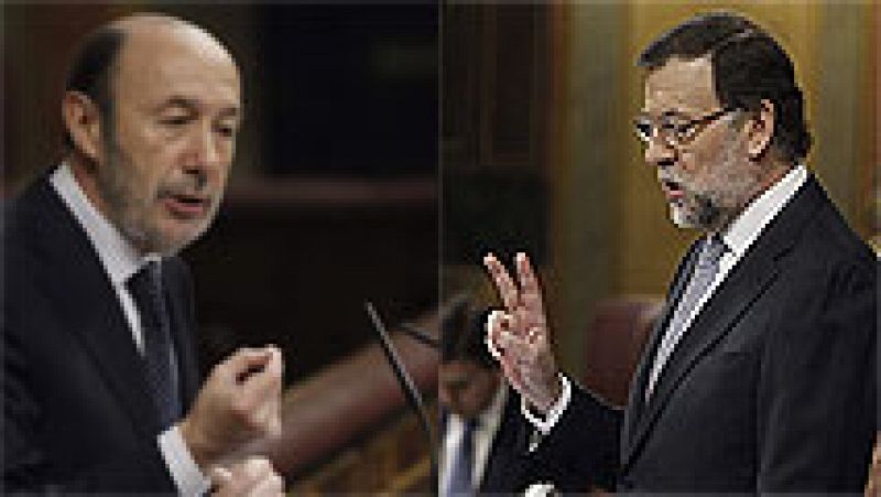 Rubalcaba acusa de crear "desigualdad social" a Rajoy, que le responde que "no tiene autoridad moral"