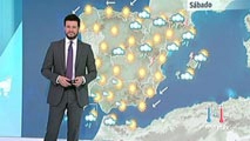 Tormentas en el noroeste y en las zonas montañosas