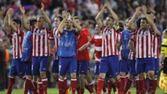 Informativo 24h - El Atlético gana al Barça y hace historia volviendo a semis después de 40 años