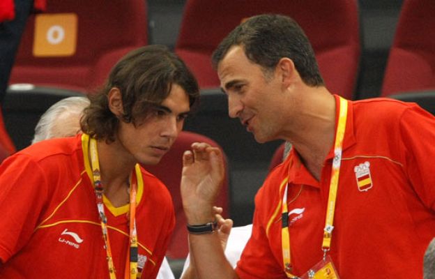  - El Príncipe Felipe y Nadal en Pekín