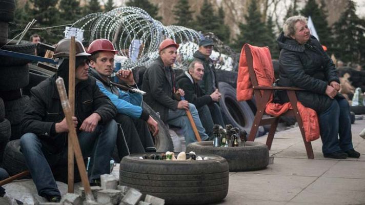 Telediario 1 - Crisis en Ucrania