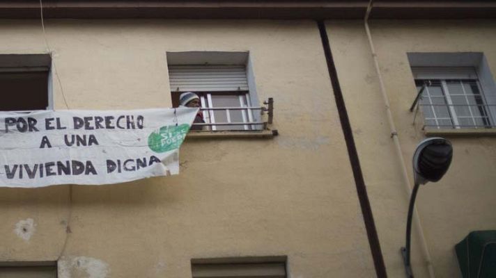 Telediario 1 - Ancianos desahuciados