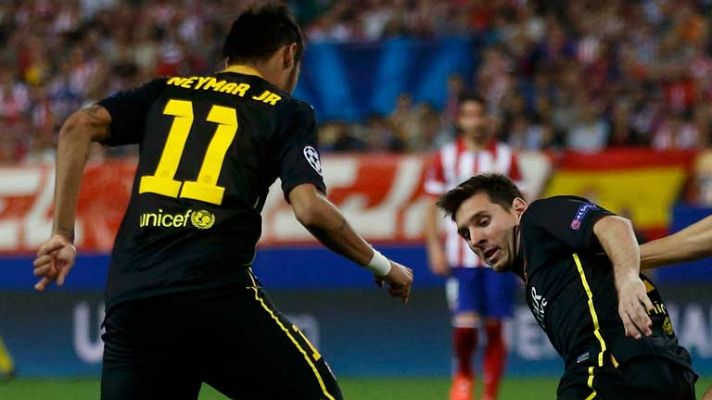 Messi se difuminó frente al Atlético