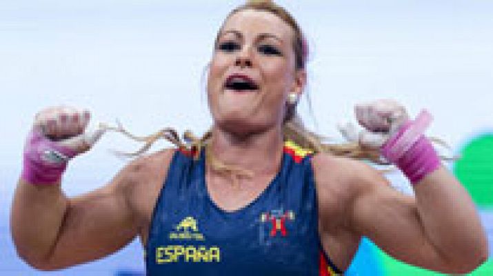 Telediario 1 - Lidia Valentín, campeona de Europa de halterofilia