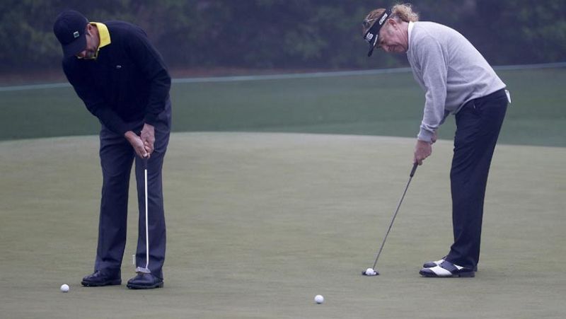 Buen inicio español en el Masters de Augusta