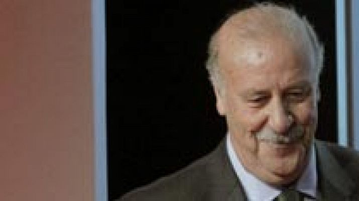 Telediario 1 - Del Bosque vuelve a poner paz entre Madrid y Barça