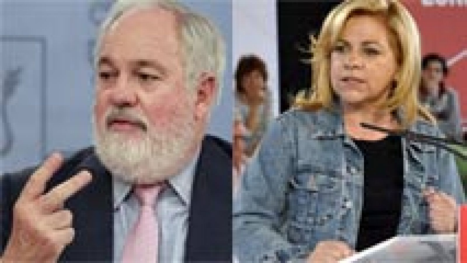 Telediario 1: Primera polémica preelectoral entre Cañete y Valenciano | RTVE Play