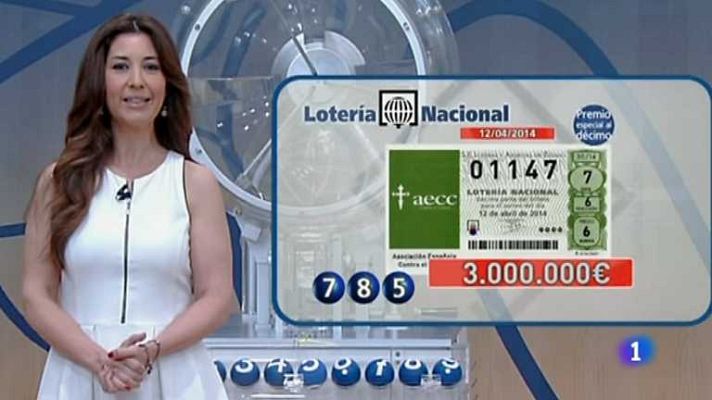 Loterías - Lotería Nacional - 12/04/14
