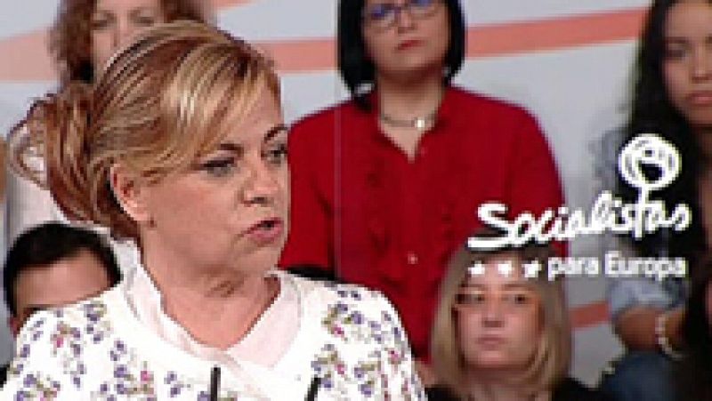 Valenciano: "Nosotros defendemos una Europa social no la de los recortes de Rajoy y Cañete"