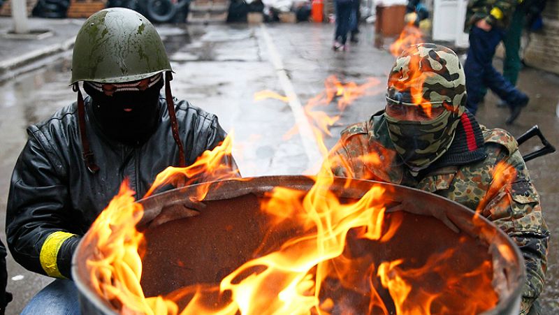 La rebelión contra el poder de Kiev se extiende por todo el este de Ucrania