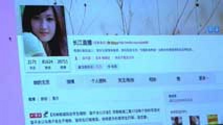 Telediario 1 - Redes sociales en China