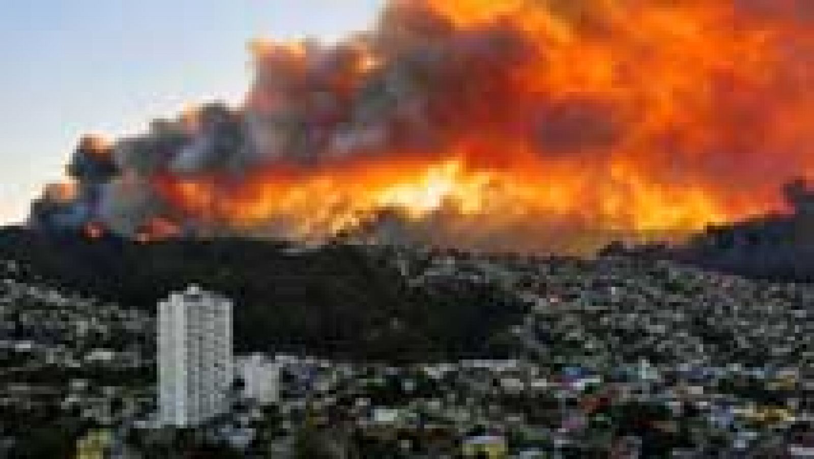 Telediario 1: Avance sin control de las llamas en Chile | RTVE Play