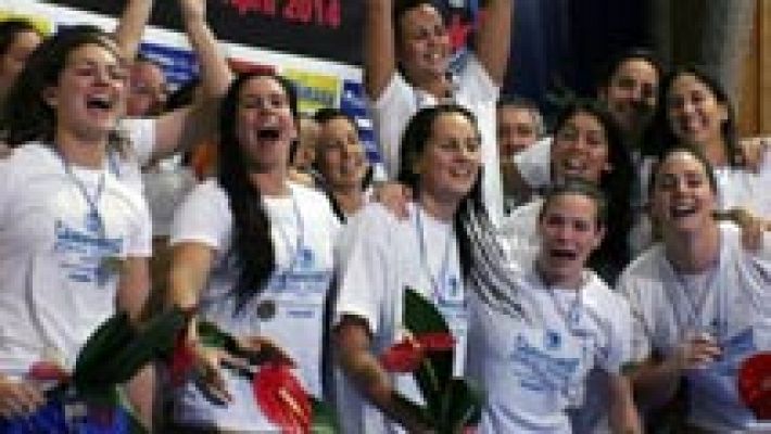 El Sabadell revalida el trono europeo del waterpolo