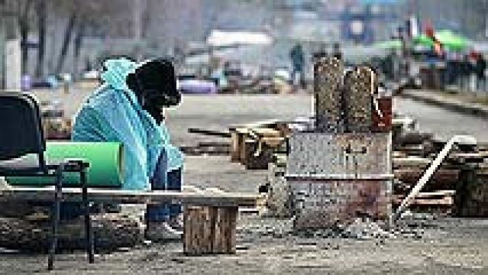 Telediario 1 - Vence el nuevo ultimátum de Kiev a los prorrusos del este