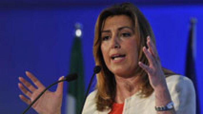Telediario 1 - Declaraciones de Susana Díaz