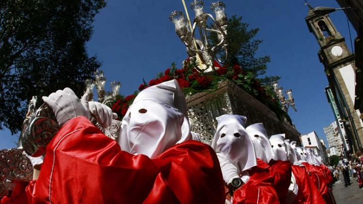 Telediario 1 - Procesiones de Semana Santa