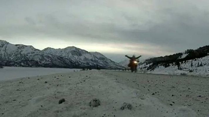 Telediario 1 - Fernando García y su odisea de 9.000 kilómetros entre Alaska y Nueva York