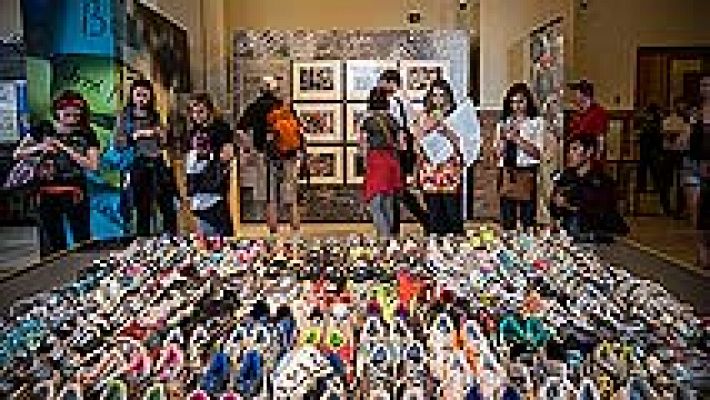 Telediario 1 - Boston rinde homenaje a las víctimas del atentado de 2013