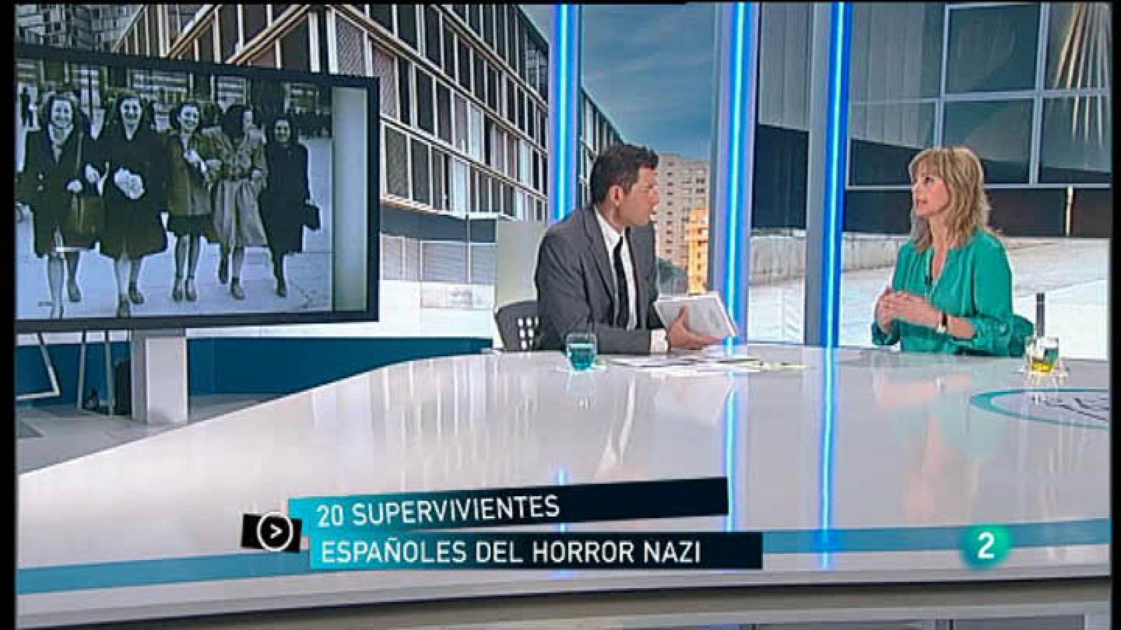 Para Todos La 2 -  Entrevista Montserrat Llor, "Vivos en el averno nazi"