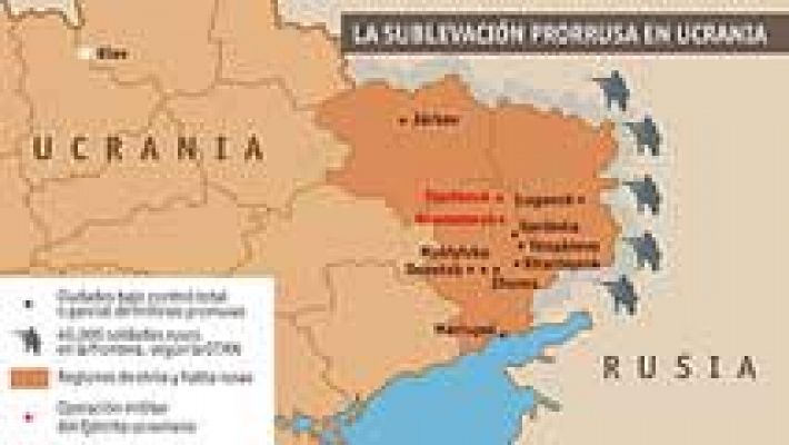 La tarde en 24h - El ejército ucraniano arrebata a los prorrusos el aeródromo de Kramatorsk