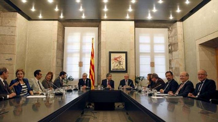 Telediario 1 - Cataluña quedaría al margen de la UE si se independiza