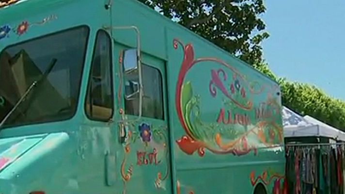 Informativo 24h - Los 'Fashion trucks', una alternativa para quien no puede permitirse el lujo de alquilar un local