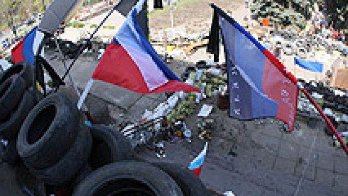 Telediario 1 - Al menos tres muertos en un intento de asalto a cuartel ucraniano en Mariúpol