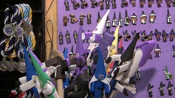 Telediario 1 - Tiendas de regalos en Semana Santa