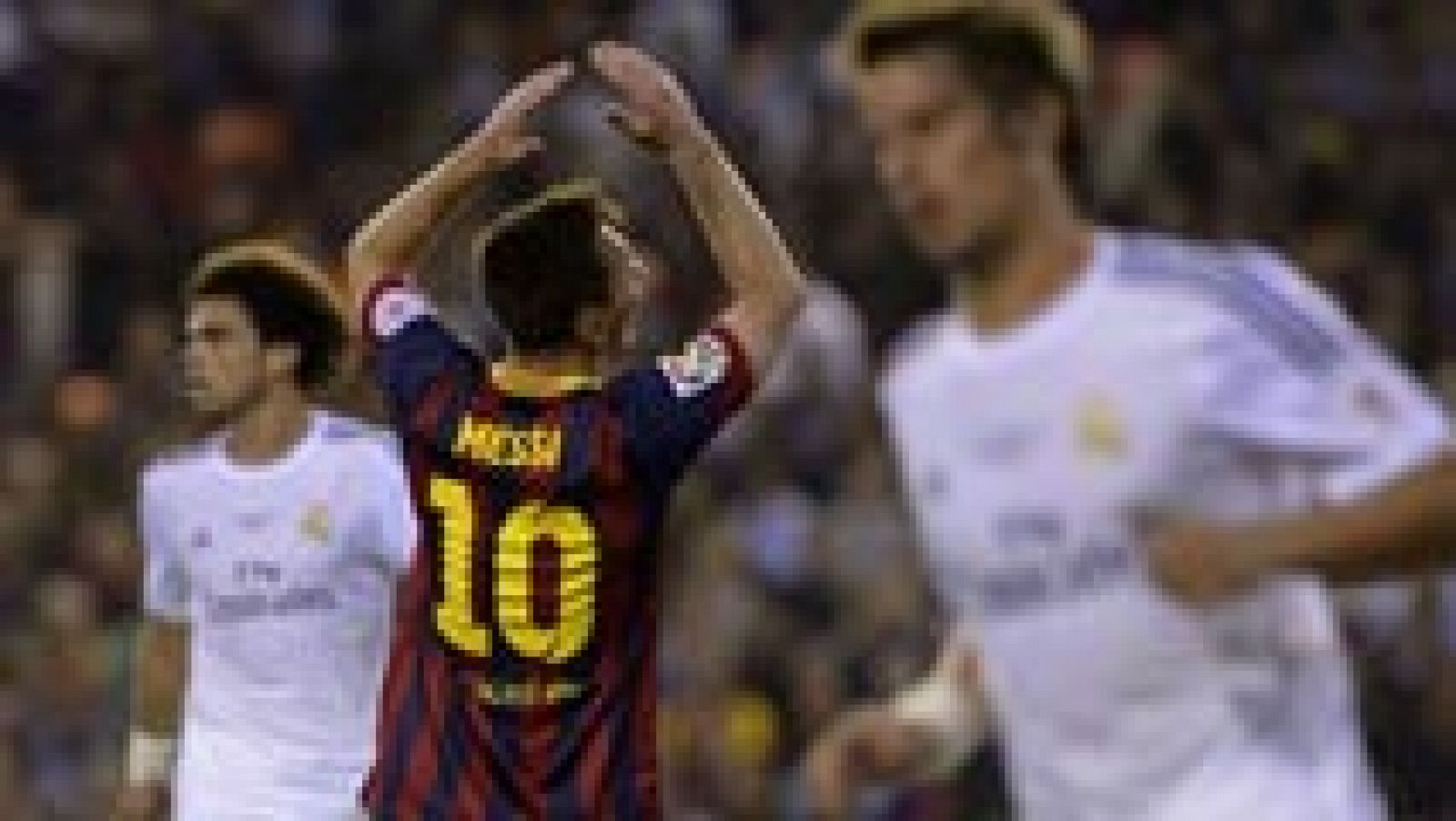 Telediario 1: Messi pasó sin pena ni gloria por la final de Mestalla | RTVE Play