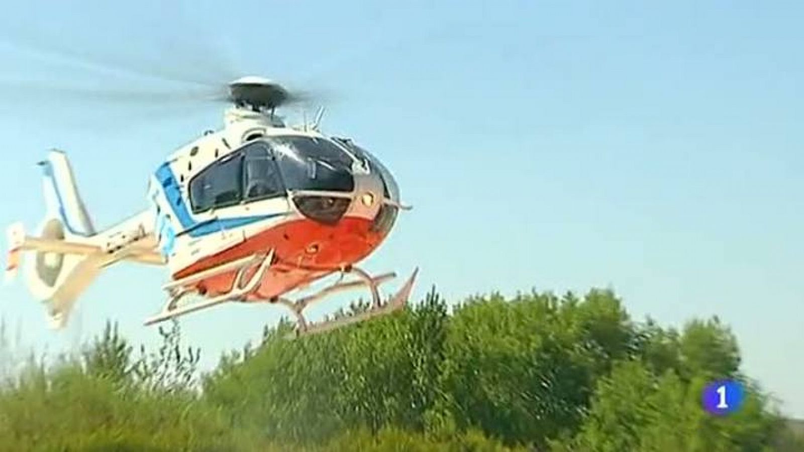 Telediario 1: Los helicópteros, herramientas clave en emergencias | RTVE Play