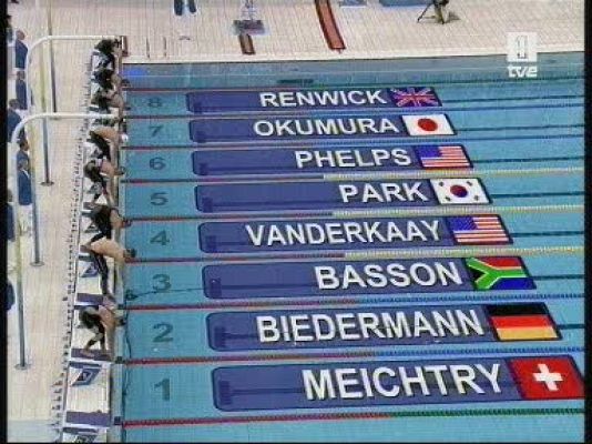 Phelps logra el tercer oro