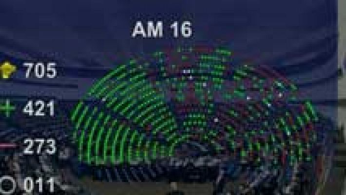 Telediario 1 - 970 leyes aprobadas en el Parlamento Europeo