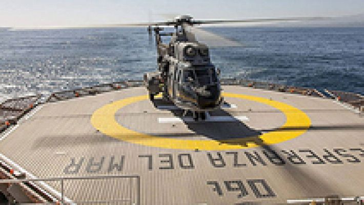 Localizan los restos del helicóptero siniestrado en Canarias