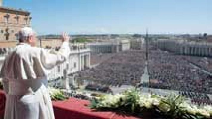 El papa Francisco pide la protección de los más indefensos 
