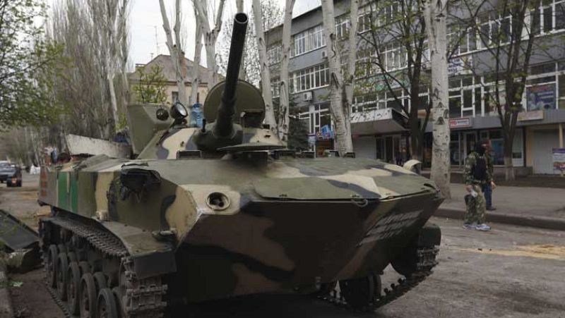 Un tiroteo en Ucrania pone fin a una tregua de Pascua que sólo ha durado tres días