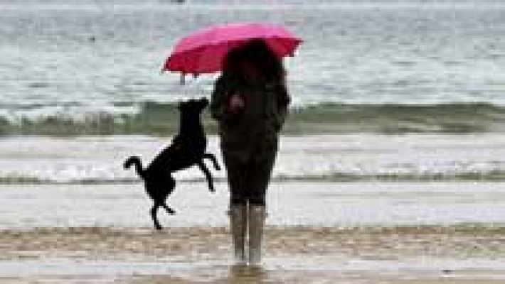 El tiempo - Chubascos en Andalucía y nieve en la mitad norte peninsular, en cota alta