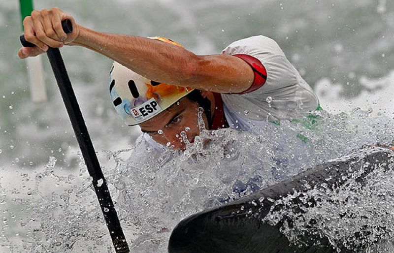El deportista español ha quedado a un paso de obtener el bronce en piragüismo.