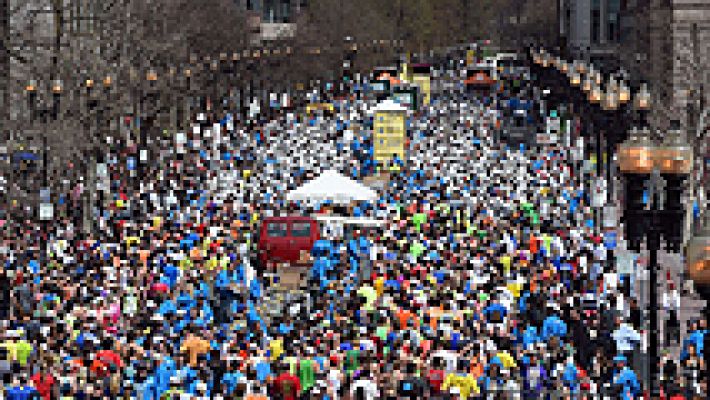 Masiva participación en la primera edición del Maratón de Boston desde los atentados