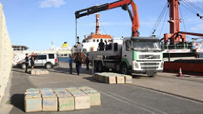 Vigilancia Aduanera intercepta en el Mediterráneo un barco cargado con 18 toneladas de hachís