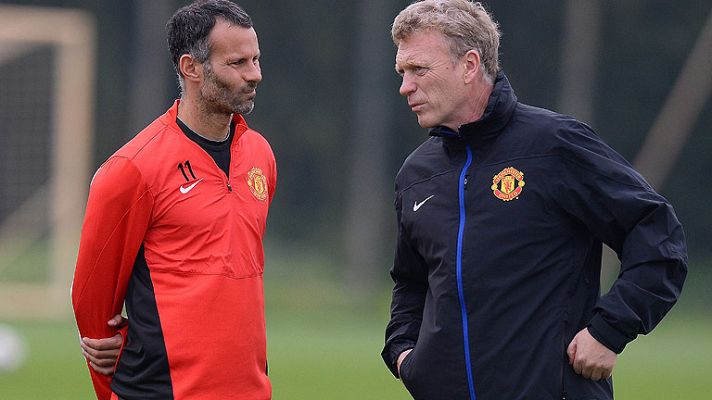 Telediario 1 - Giggs releva a Moyes en el banquillo del United