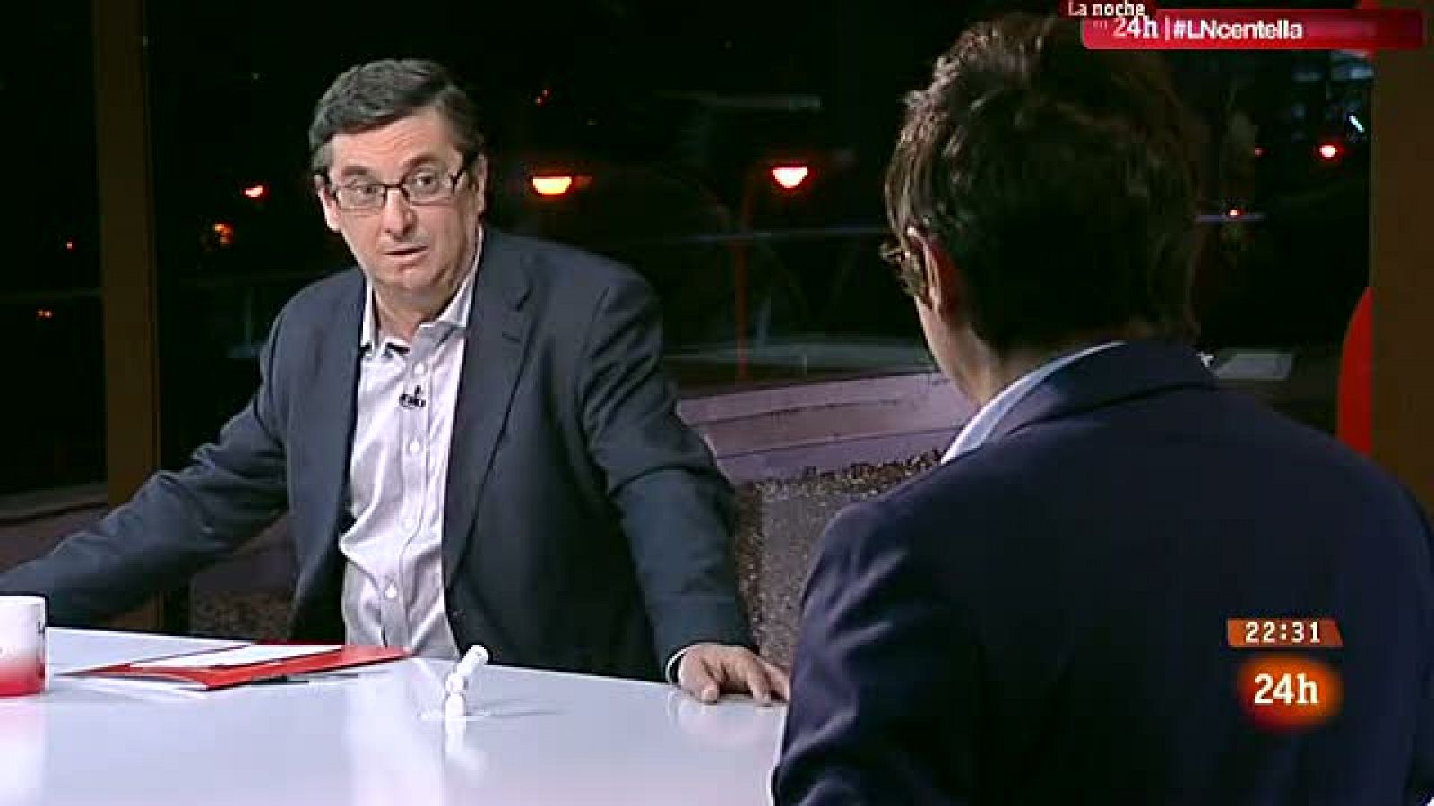 La noche en 24h: José Luis Centella: "Con el actual panorama en Europa no hay salida social de la crisis" | RTVE Play