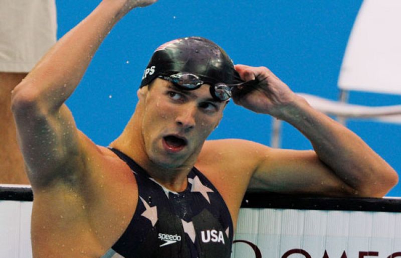 Phelps se lleva su tercer oro