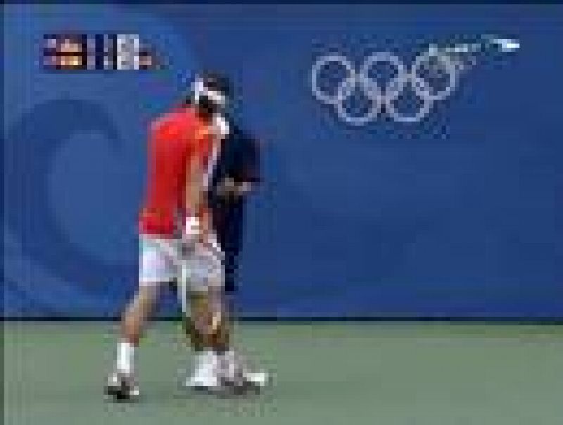 Tenis individual masculino.D. Ferrer / J. Tipsarevic 