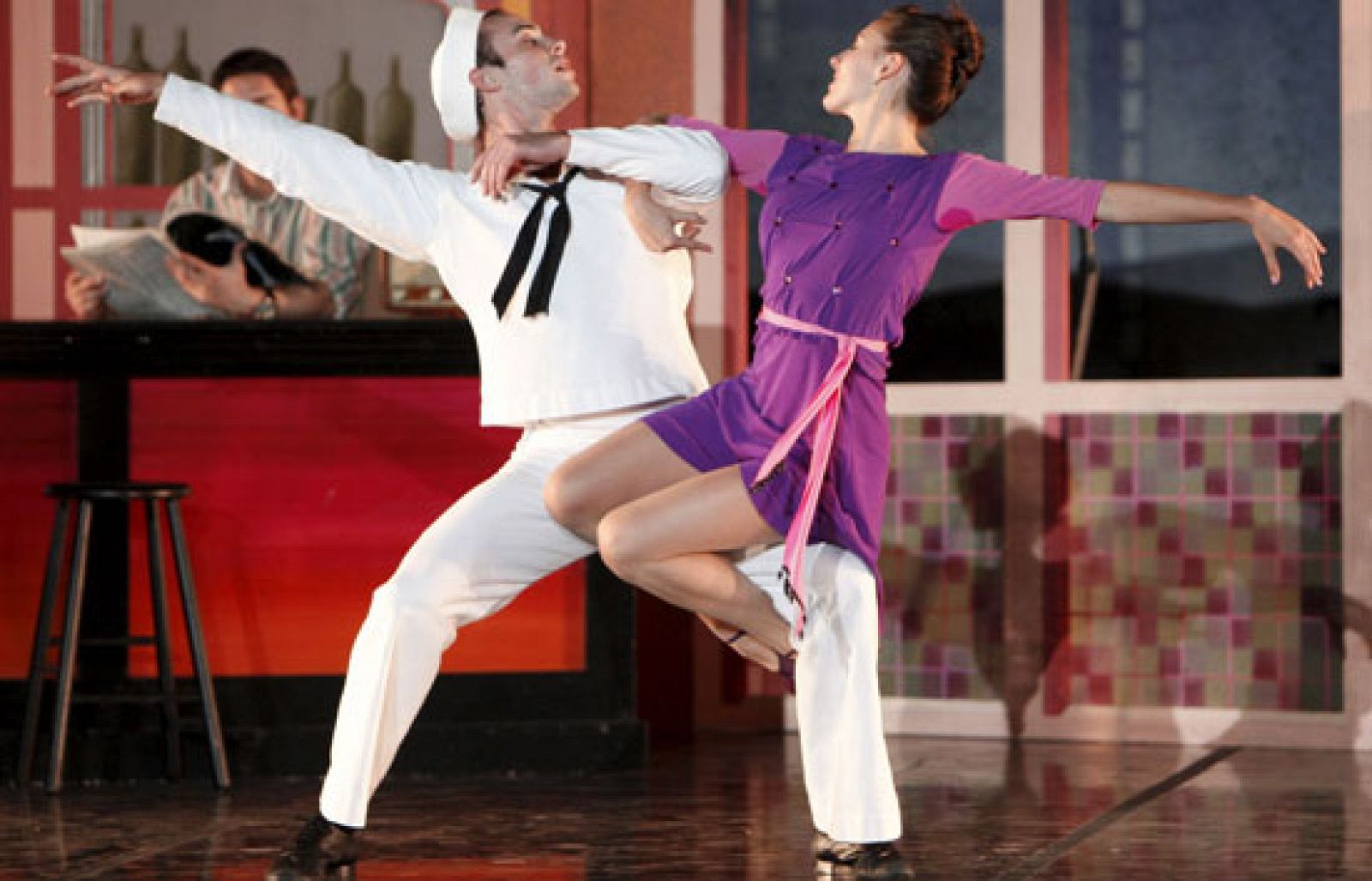 El madrileño Joaquín de Luz, principal bailarín del New York City Ballet, ha estrenado en Madrid el espectáculo "Fancy Free".