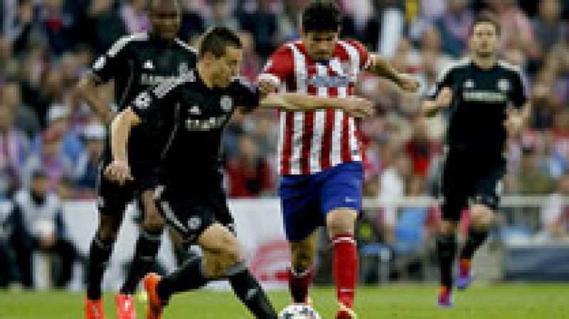 El Atlético de Madrid cedió un empate ante el Chelsea de Mourinho, que se metió atrás en el Calderón y provocó que no se vieran ni goles ni ocasiones en en la ida de semifinales de Champions.